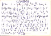 scarica la spartito per fisarmonica Avril au Portugal (Coimbra) (Partition Manuscrite) in formato PDF
