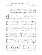 scarica la spartito per fisarmonica Dancing fox trot (Partie : Piano Conducteur) in formato PDF