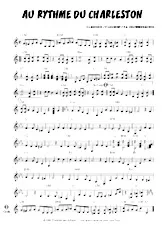 descargar la partitura para acordeón Au Rythme du Charleston en formato PDF