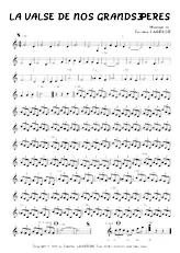 download the accordion score La valse de nos Grands-Pères in PDF format