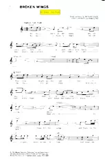 scarica la spartito per fisarmonica Broken wings (Chant : Mr Mister) (Soul Rock) in formato PDF