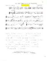 télécharger la partition d'accordéon By the time I get to Phoenix (Chant : Glen Campbell) (Rumba) au format PDF