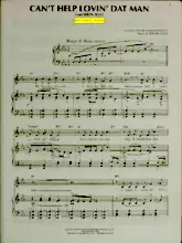 scarica la spartito per fisarmonica Can't help lovin' dat man (Chant : Barbra Streisand) (Slow Blues) in formato PDF
