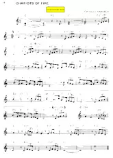 télécharger la partition d'accordéon Chariots of fire (Slow Instrumentale) au format PDF