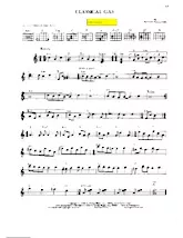 télécharger la partition d'accordéon Classical gas (Instrumentale) au format PDF