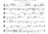 télécharger la partition d'accordéon Cantando Bajo La Lluvia (Singin' In The Rain) au format PDF