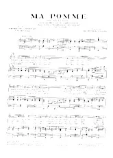 descargar la partitura para acordeón Ma pomme (Dans le Film : L'homme du jour) (Chant : Maurice Chevalier) (Fox Trot) en formato PDF