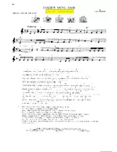télécharger la partition d'accordéon Daddy sang bass (Chant :  Johnny Cash) (Quickstep) au format PDF