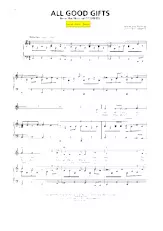 descargar la partitura para acordeón All good gifts (Du Film : Godspell) (Chant : Lamar Alford) (Boléro) en formato PDF