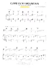 télécharger la partition d'accordéon Climb ev'ry mountain (Du Film : The Sound of Music) (Chant : Peggy Wood) (Slow) au format PDF