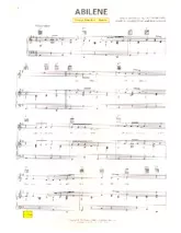 télécharger la partition d'accordéon Abilene (Chant : George Hamilton) (Rumba) au format PDF