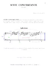 télécharger la partition d'accordéon Suite Concertante (Pour Piano) au format PDF