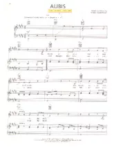 télécharger la partition d'accordéon Alibis (Chant : Tracy Lawrence) (Valse lente) au format PDF