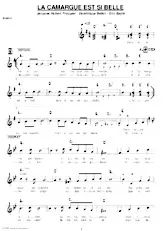 download the accordion score La Camargue est si belle (Boléro Chanté) in PDF format
