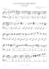 télécharger la partition d'accordéon La leyando del beso (Intermedio Amor de Hombre) (Zarzuella) au format PDF