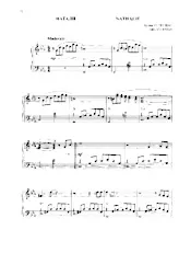 descargar la partitura para acordeón Nathalie (Nostalgie) en formato PDF