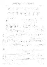 download the accordion score Rien qu'une larme (Slow) in PDF format