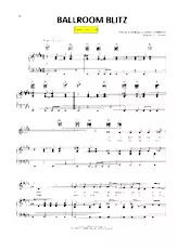 télécharger la partition d'accordéon Ballroom blitz (Interprètes : Sweet) (Rock and Roll) au format PDF