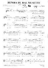 descargar la partitura para acordeón Rumba du bal musette en formato PDF