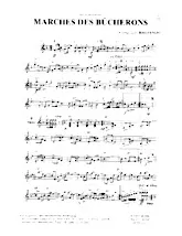 download the accordion score Marches des bûcherons in PDF format