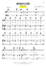 télécharger la partition d'accordéon Bewitched (Du Film : Pal Joey) (Chant : Ella Fitzgerald) (Slow) au format PDF