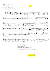 télécharger la partition d'accordéon Blue Bayou (Rumba) au format PDF