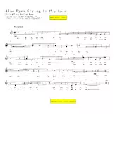 descargar la partitura para acordeón Blue eyes crying in the rain (Chant : Willie Nelson) (Boléro) en formato PDF