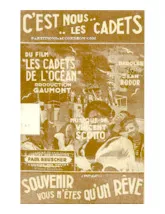 download the accordion score Souvenir vous n'êtes qu'un rêve (Du Film : Les cadets de l'océan) (Chant : Marcel Mouloudji) (Orchestration Complète) (Slow) in PDF format