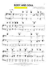 scarica la spartito per fisarmonica Body and soul (Chant : Tony Bennett / Amy Winehouse) (Slow) in formato PDF