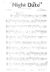 télécharger la partition d'accordéon Night Date (Medium Shuffle) au format PDF