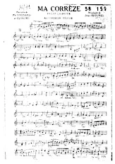 descargar la partitura para acordeón Ma Corrèze (Valse Chantée) en formato PDF