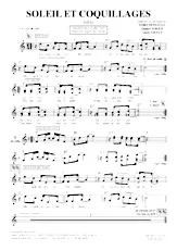 descargar la partitura para acordeón Soleil et coquillages (Salsa) en formato PDF