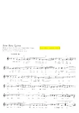 télécharger la partition d'accordéon Bye bye love (Interprètes : The Everly Brothers) (Quickstep Linedance) au format PDF