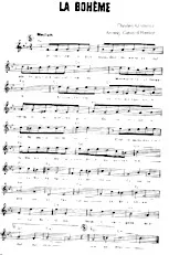 download the accordion score La bohème (Arrangement : Gérard Merson) in PDF format