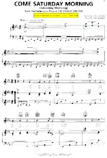 télécharger la partition d'accordéon Come Saturday morning (Du Film : The sterile cuckoo) (Chant : Andre Kostenaletz & Orchestre & choir) (Valse Lente) au format PDF