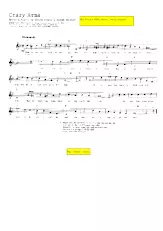 descargar la partitura para acordeón Crazy arms (Chant : Ray Price & Willie Nelson) (Swing Madison) en formato PDF