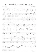 scarica la spartito per fisarmonica La Corrèze c'est la France (Marche Chantée) in formato PDF