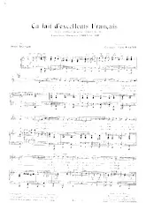 télécharger la partition d'accordéon Ça fait d'excellents Français (Chant : Maurice Chevalier) (Marche) au format PDF