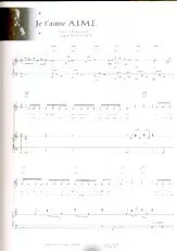 descargar la partitura para acordeón Je t'aime A.I.M.E. (Pop) en formato PDF