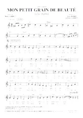 descargar la partitura para acordeón Mon petit grain de beauté (Valse Chantée) en formato PDF