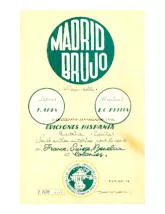 scarica la spartito per fisarmonica Madrid Brujo (Orchestration Complète) (Paso Doble) in formato PDF