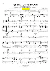 descargar la partitura para acordeón Fly me to the moon (In other words) (Du Film : Once around) (Chant : Frank Sinatra) (Bossa Nova) en formato PDF