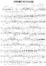 scarica la spartito per fisarmonica Amore scusami (Amour excuse moi) (Arrangement : Gérard Merson) (Slow Rock) in formato PDF
