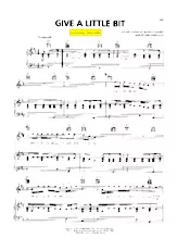 descargar la partitura para acordeón Give a little bit (Interprètes : Supertramp) (Slow rumba) en formato PDF