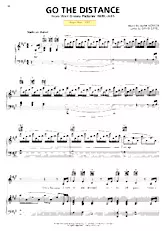 télécharger la partition d'accordéon Go the distance (Du Film : Hercules) (Chant : Roger Bart) (Slow) au format PDF