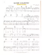 scarica la spartito per fisarmonica Gone country (Chant : Alan Jackson) (Swing Madison) in formato PDF