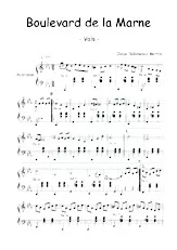 download the accordion score Boulevard de la Marne (Valse) in PDF format