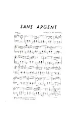 descargar la partitura para acordeón Sans argent (Valse) en formato PDF