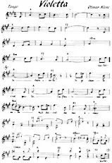 descargar la partitura para acordeón Violetta (Tango) en formato PDF