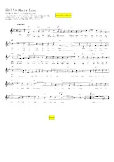 télécharger la partition d'accordéon Hello Mary Lou (Quickstep Linedance) au format PDF